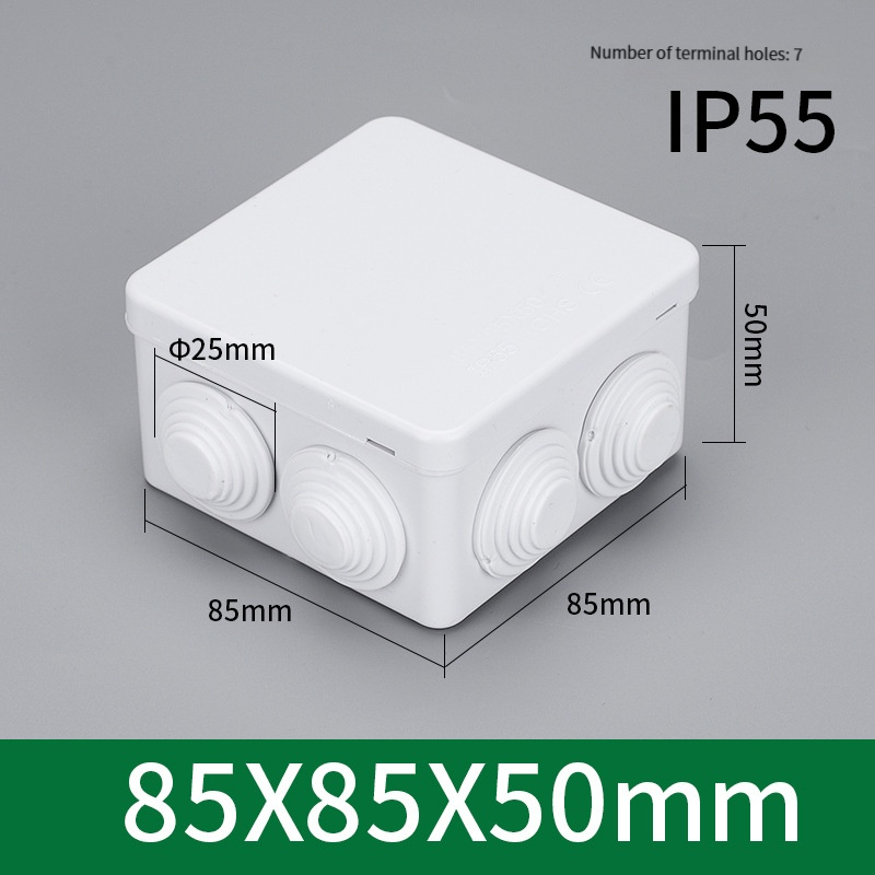 Outdoor Power Distribution Box - 1Pcs Plastic Abs Dustproof And Waterproof