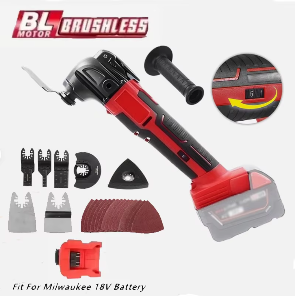 Pole Saw Cordless - For Milwaukee 18V Battery Electric Oscillating