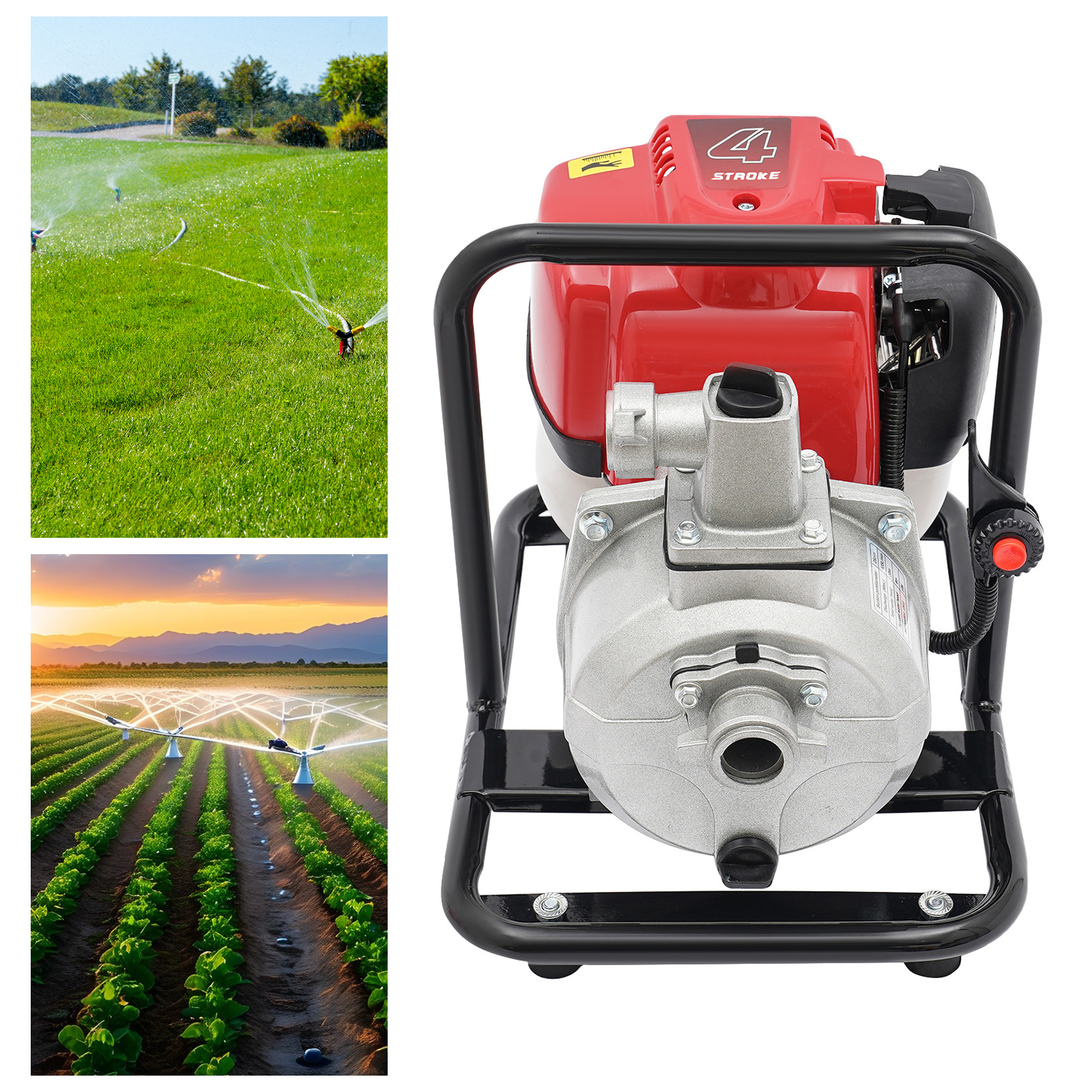 Outdoor Power Equipment - 35.7 GPM 4-Stroke Gasoline Engine Water