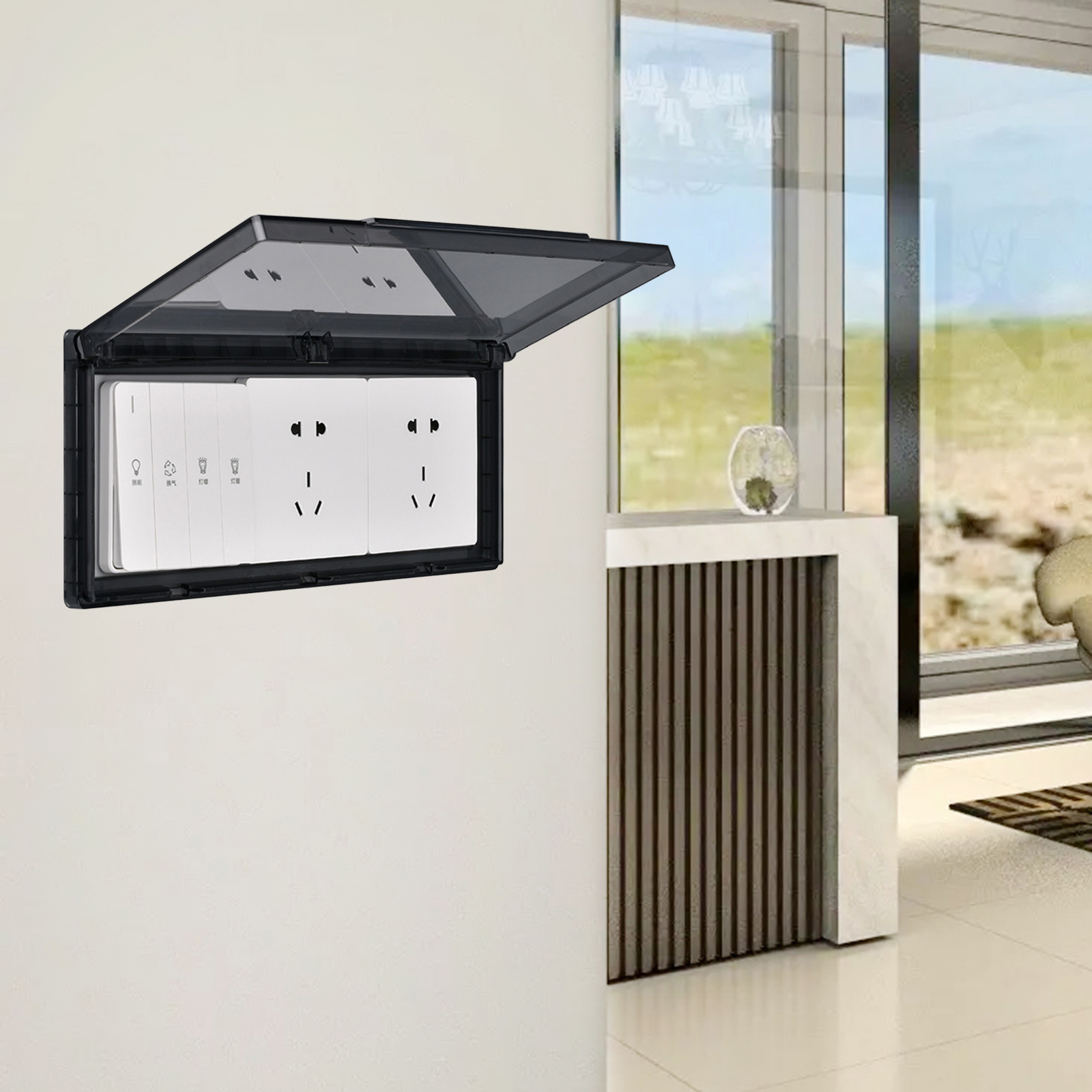 3 Gang Waterproof Outlet Cover – обзор и цена Outdoor Power Outlet Cover