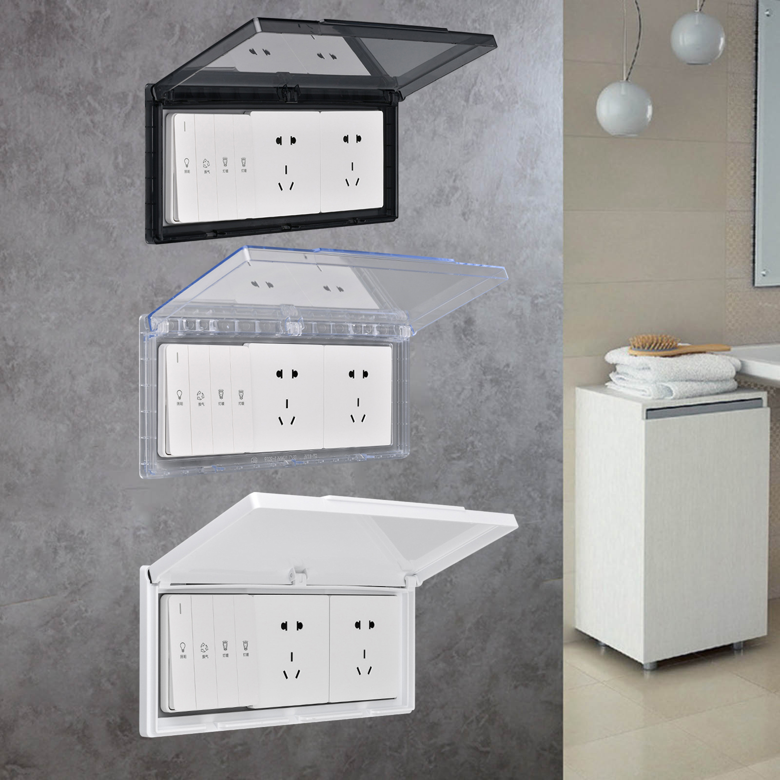 3 Gang Waterproof Outlet Cover – обзор и цена Outdoor Power Outlet Cover
