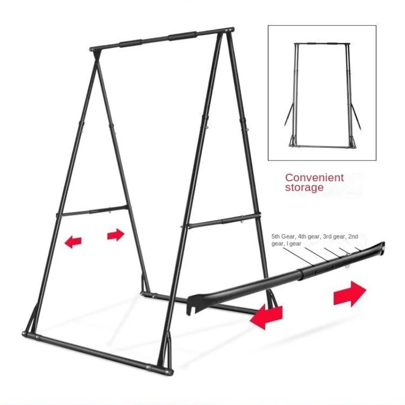 Home Gym Pull up Bar Foldable  – обзор и цена Outdoor Power Tower Pull Up Bar