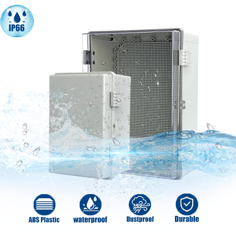 IP66 Gray/Transparent Electron – обзор и цена Outdoor Power Distribution Box