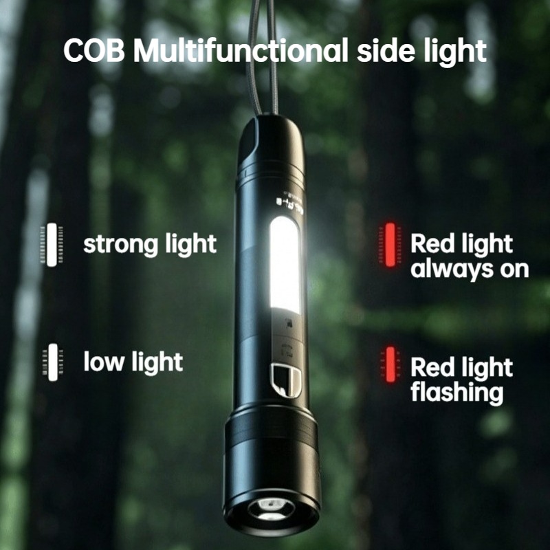 Multi Functional LED Flashligh – обзор и цена Outdoor Powerbank