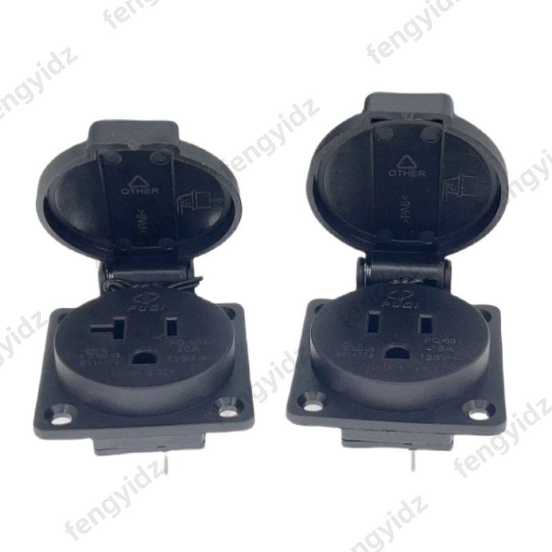 Black 125V 15A 20A IP44 CE Ame – обзор и цена Outdoor Power Receptacle