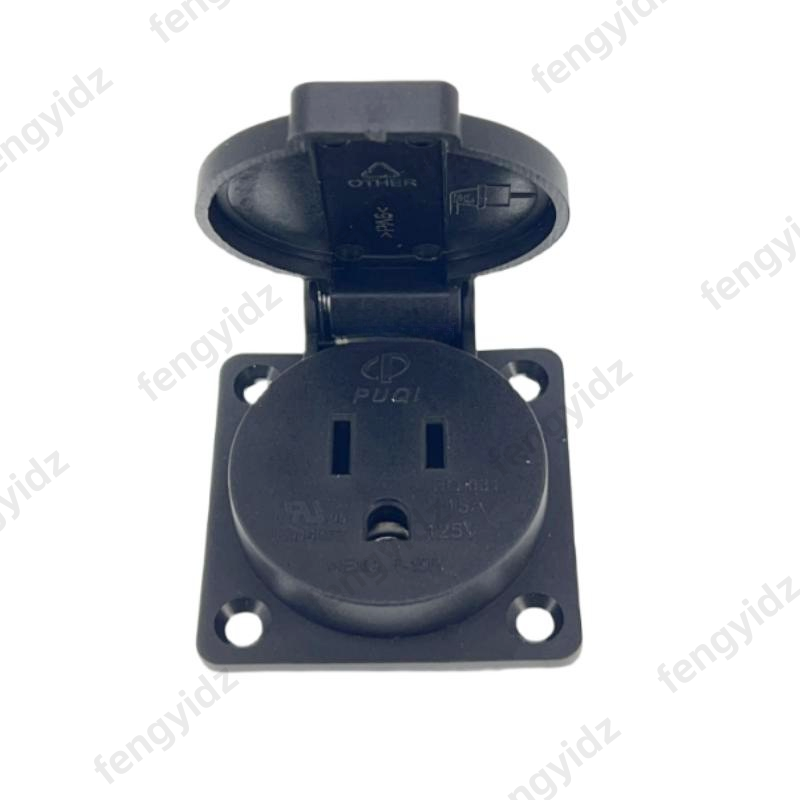 Black 125V 15A 20A IP44 CE Ame – обзор и цена Outdoor Power Receptacle