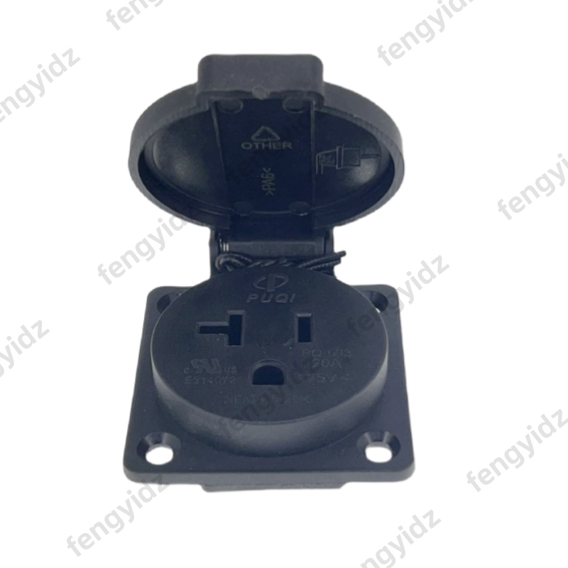 Black 125V 15A 20A IP44 CE Ame – обзор и цена Outdoor Power Receptacle