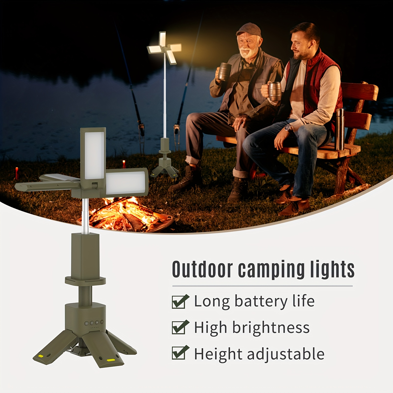 Camping Lantern, 14000mAh Rech – обзор и цена Power Outdoor