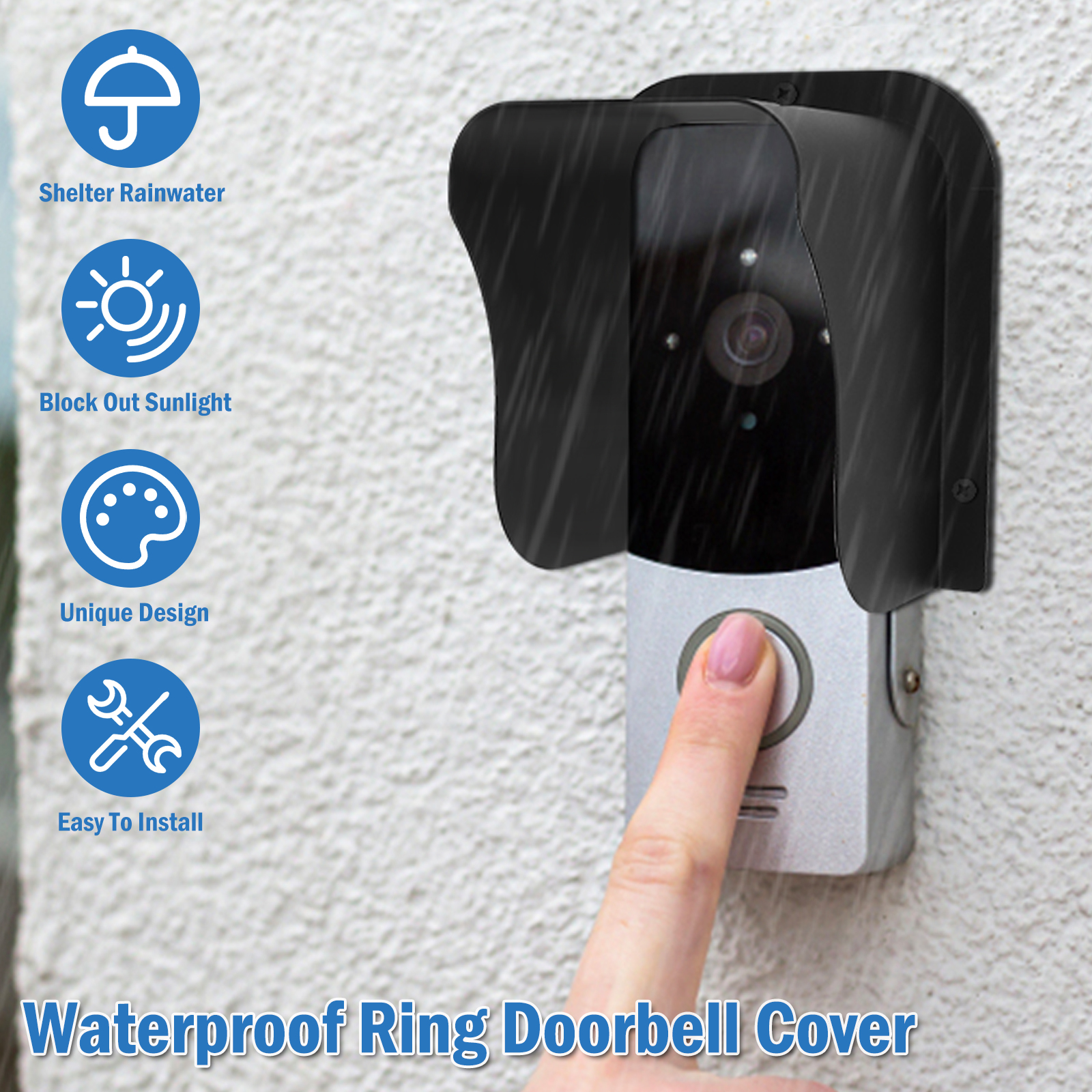 Doorbell Rain Cover Waterproof – обзор и цена Outdoor Power Outlet Cover