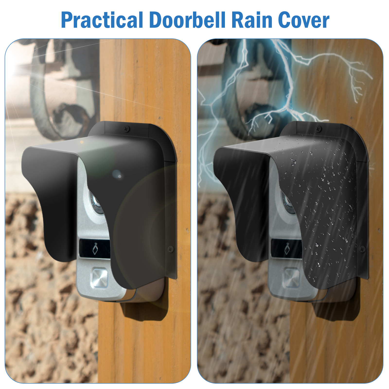Doorbell Rain Cover Waterproof – обзор и цена Outdoor Power Outlet Cover
