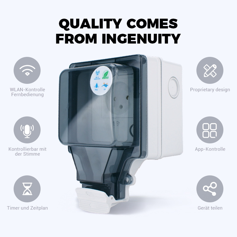 Avoir IP66 Outdoor Waterproof  – обзор и цена Outdoor Power Outlet Wifi