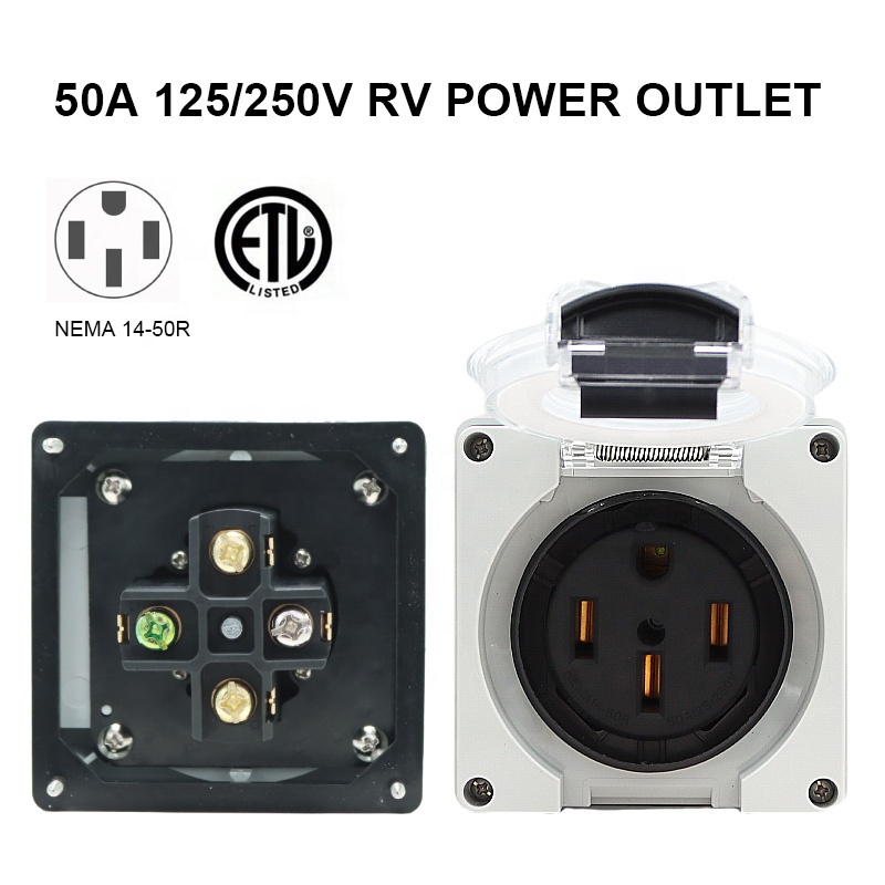 50 Amp Generator RV Power Inle – обзор и цена Outdoor Power Receptacle