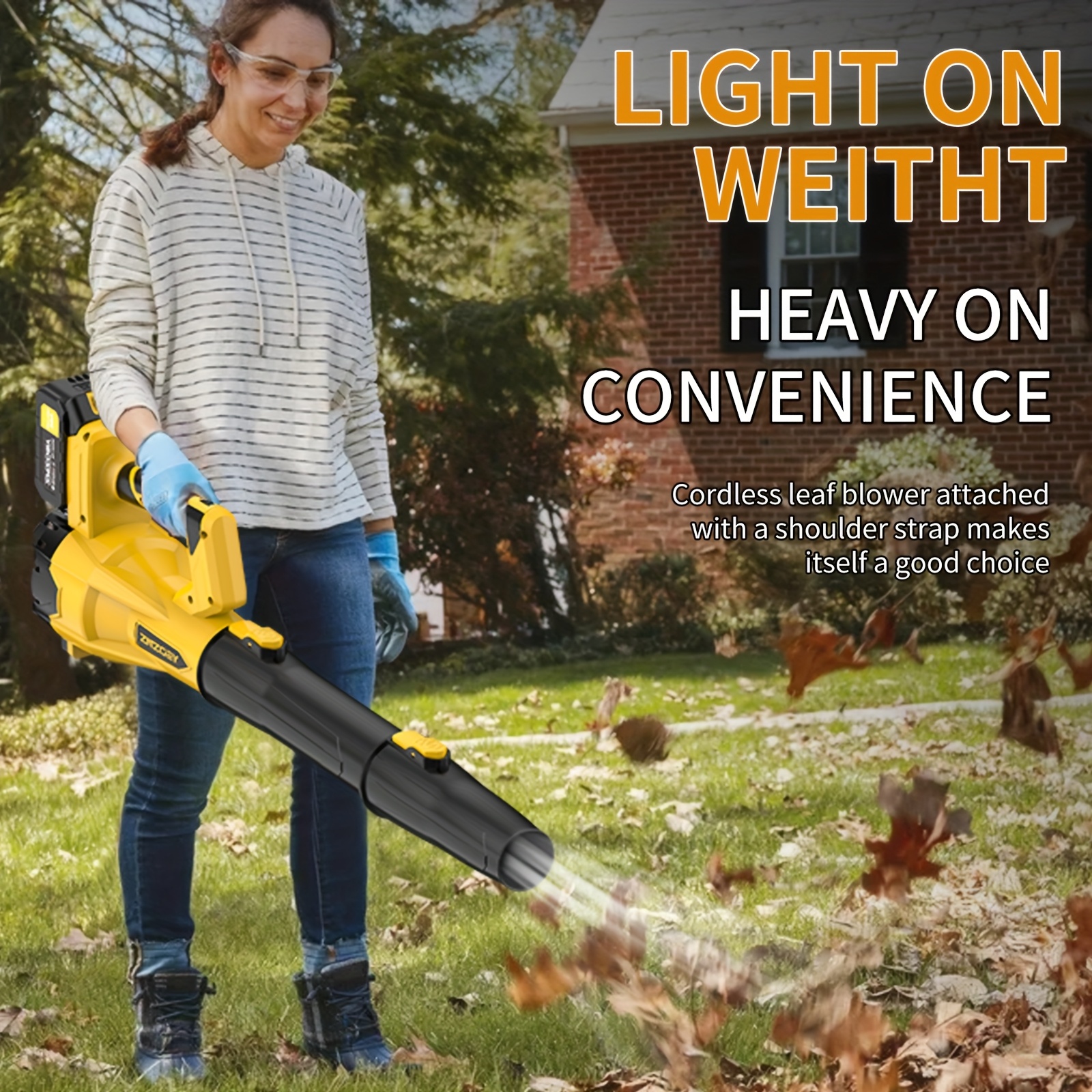 High Power Cordless Leaf Blowe – обзор и цена Leaf Blower Cordless