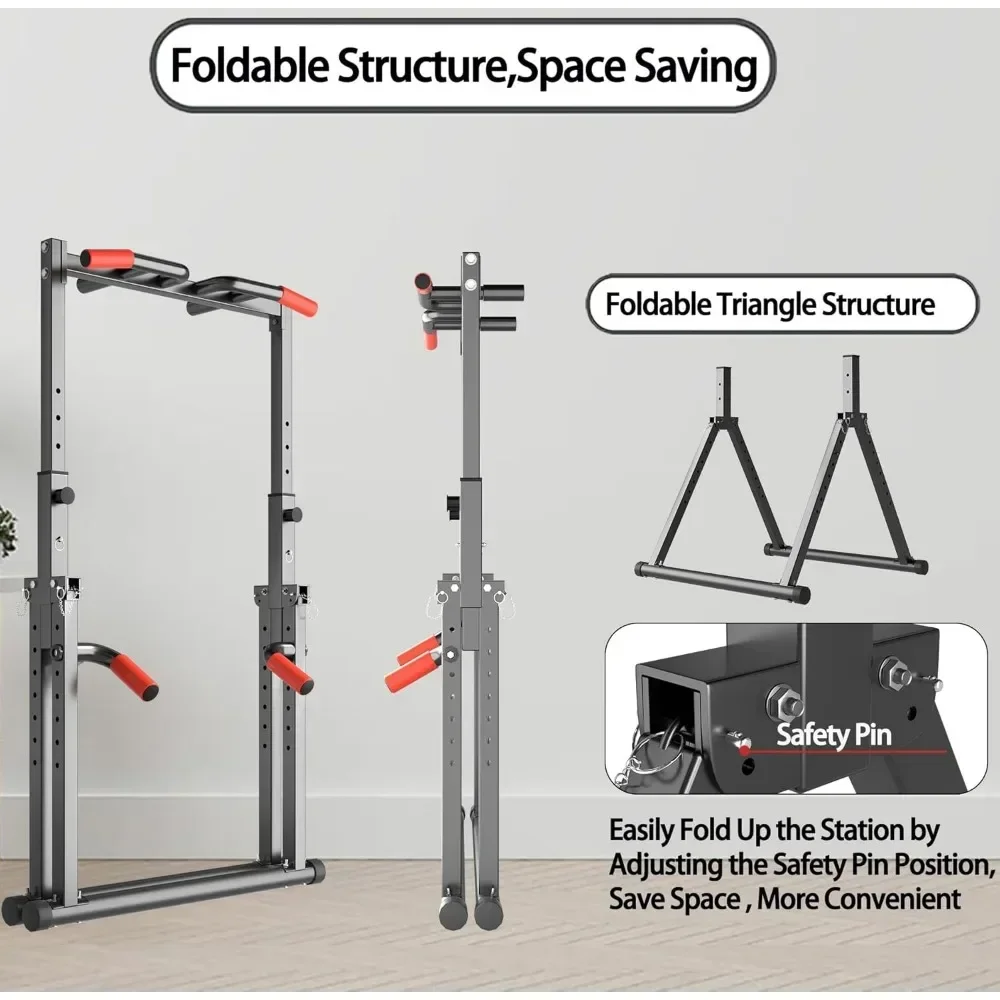 Foldable Power Tower Dip Stati – обзор и цена Outdoor Power Tower Pull Up Bar