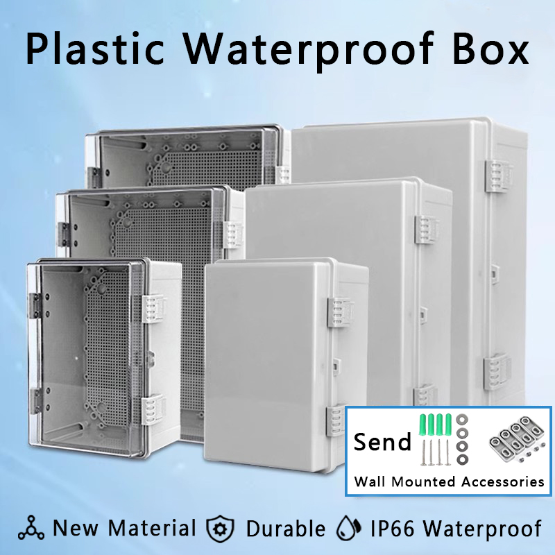 IP66 Waterproof Gray/Transpare – обзор и цена Outdoor Power Distribution Box