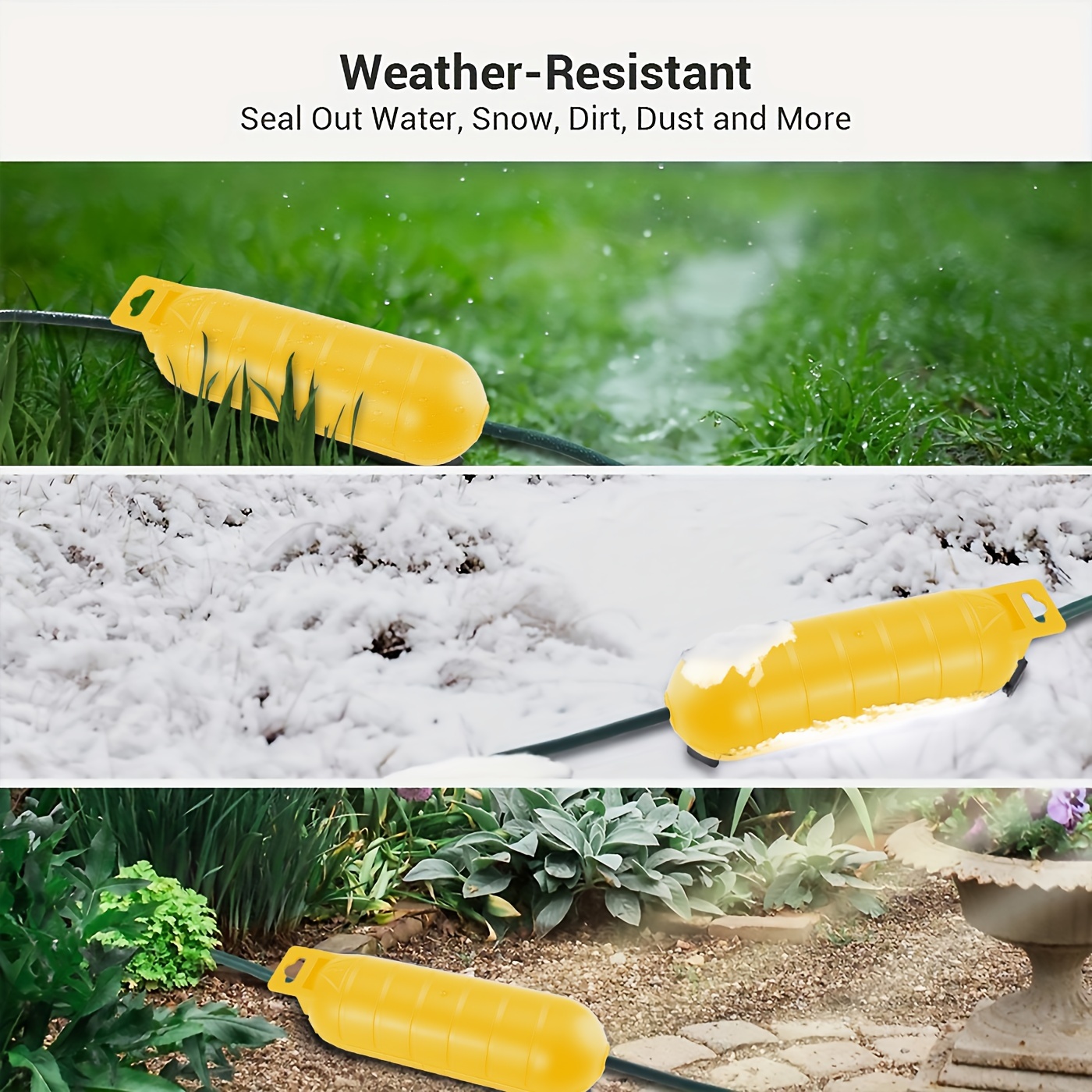Extension yellow Cord Safety C – обзор и цена Outdoor Power Outlet Cover