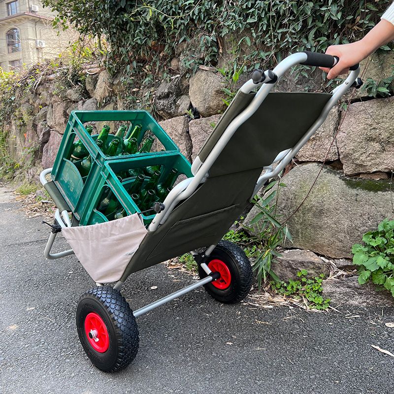 Air wheel cart folding small p – обзор и цена Outdoor Power Wheels