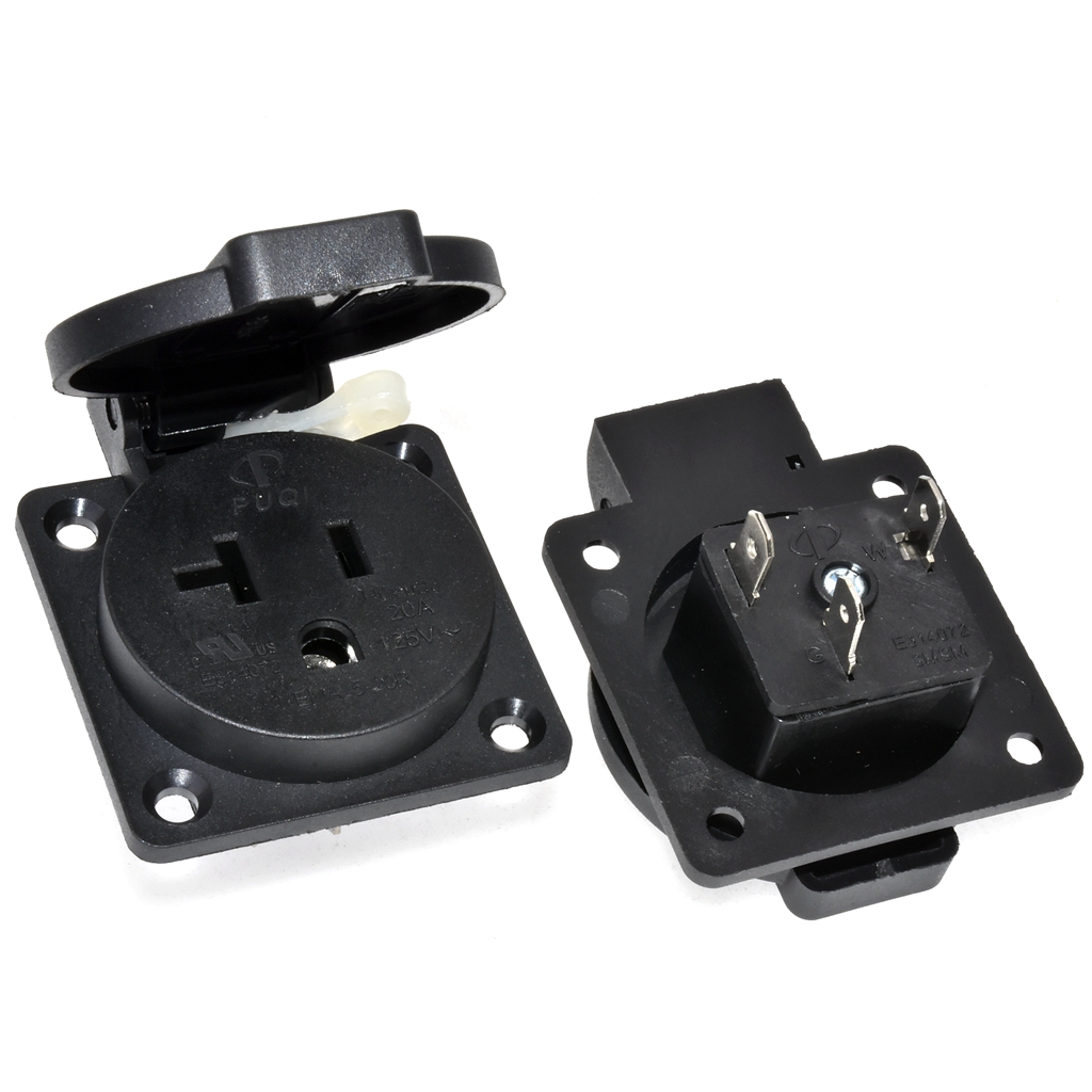 Black 125V 15A 20A IP44 CE Ame – обзор и цена Outdoor Power Receptacle