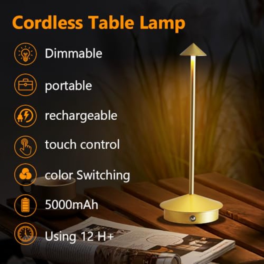 Cordless Table Lamp Set of 2,  – обзор и цена Power Outdoor