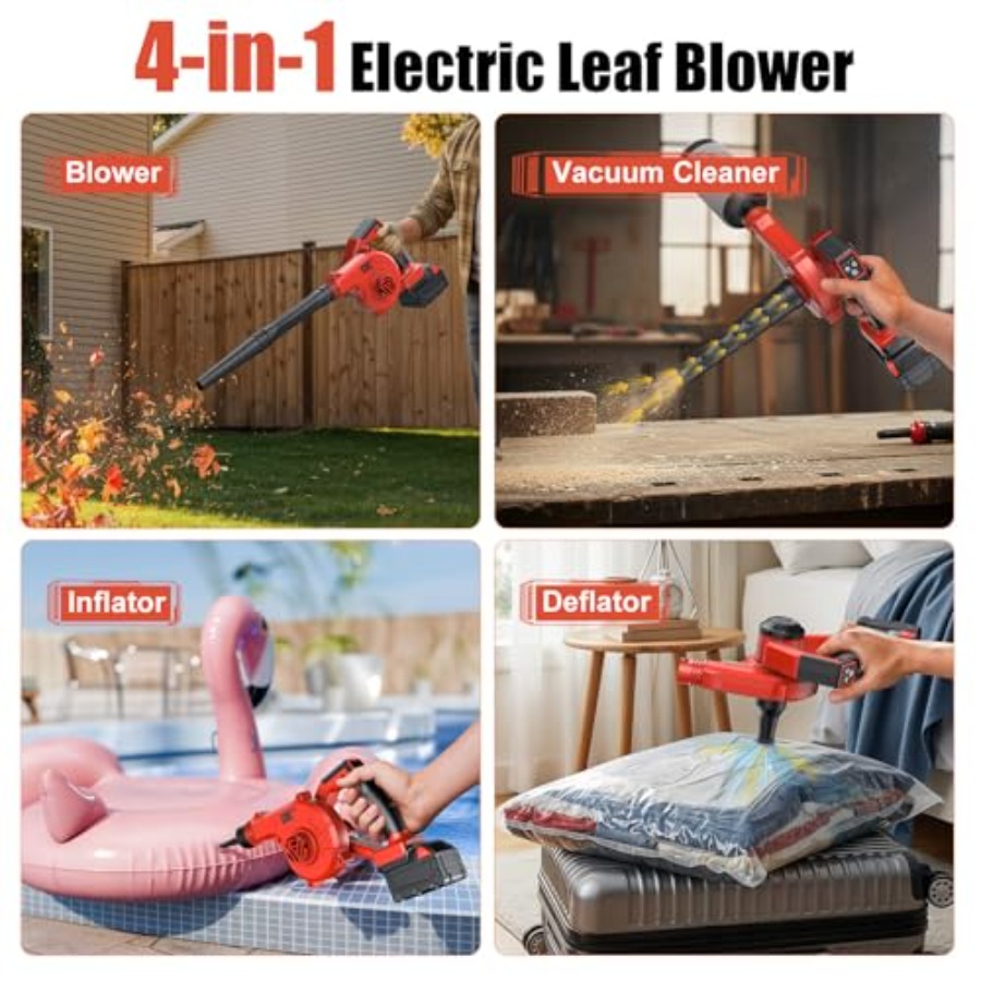 Electric Leaf Blower Cordless  – обзор и цена Leaf Blower Cordless