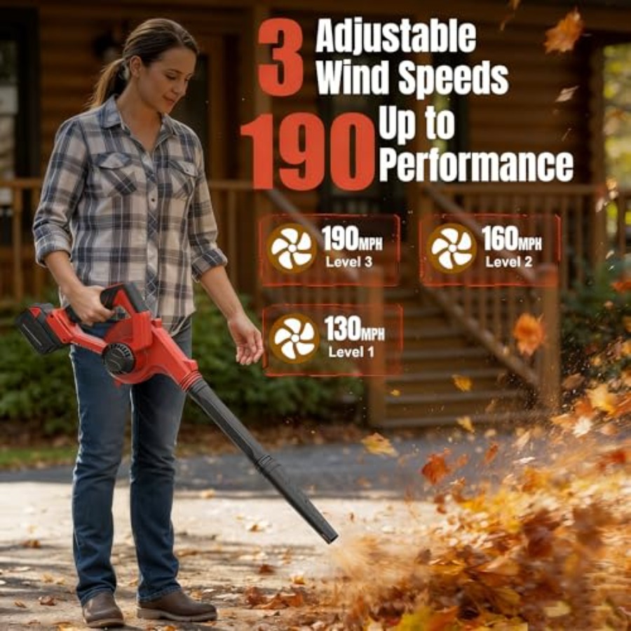 Electric Leaf Blower Cordless  – обзор и цена Leaf Blower Cordless