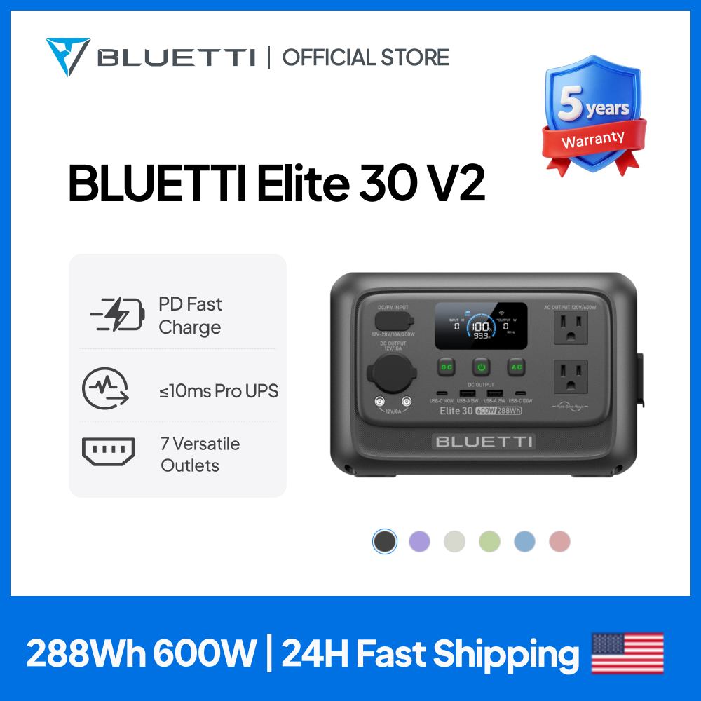 【Renew】BLUETTI Elite 30 V2 Por – обзор и цена Outdoor Power Equipment