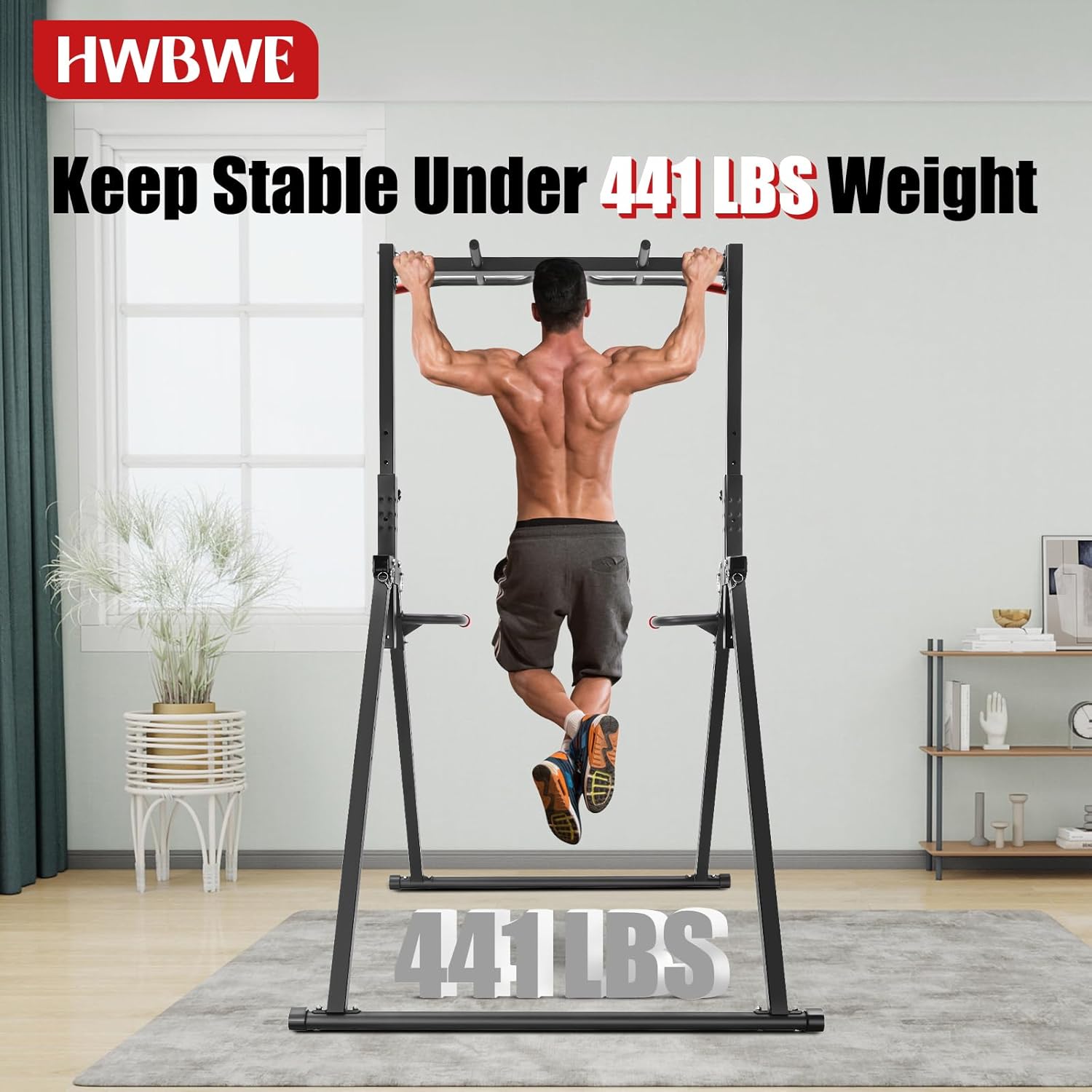 Foldable Power Tower Dip Stati – обзор и цена Outdoor Power Tower Pull Up Bar