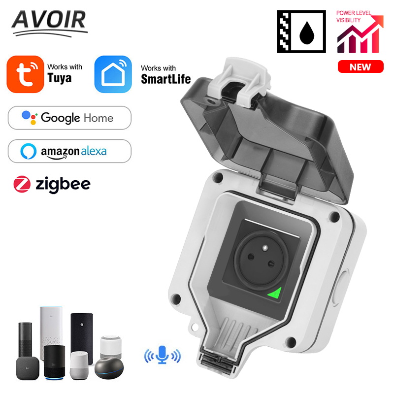 Avoir Zigbee Tuya IP66 Outdoor – обзор и цена Outdoor Power Outlet Wifi