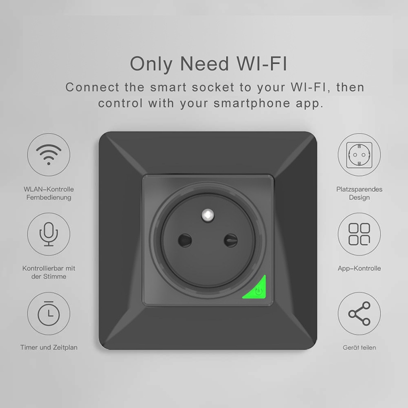 Avoir Zigbee Tuya IP66 Outdoor – обзор и цена Outdoor Power Outlet Wifi