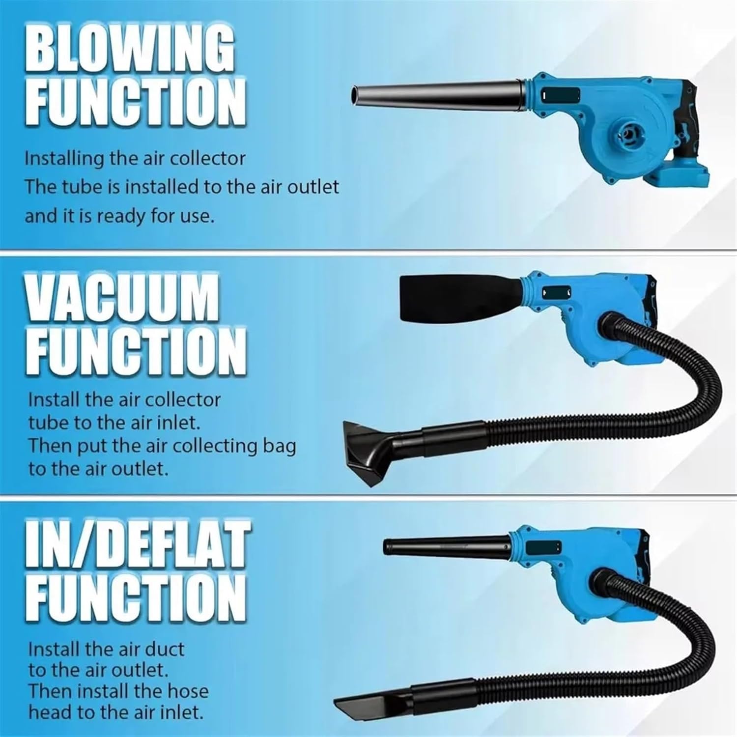 For Makita 18V Li-Ion Battery  – обзор и цена Leaf Blower Cordless