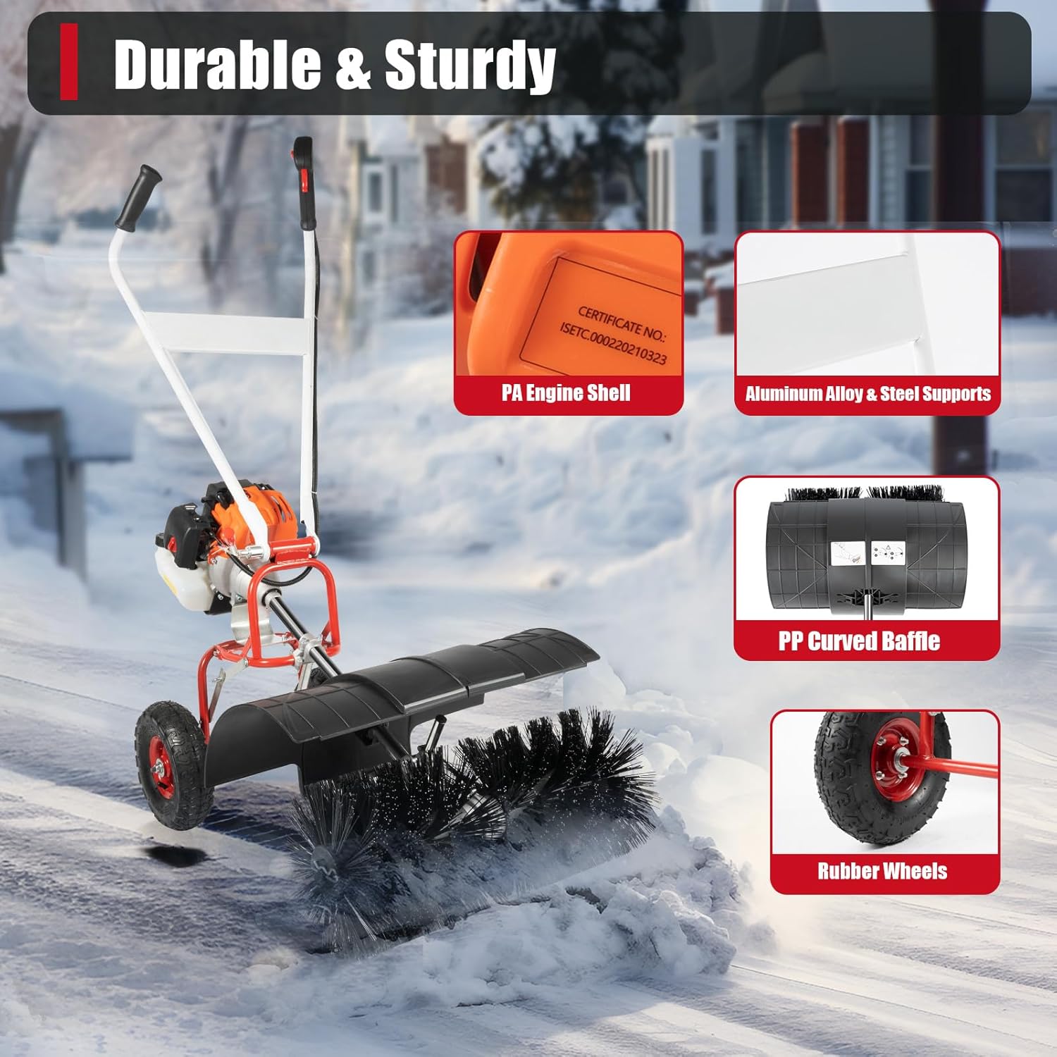 52cc Gas Power Handheld Snow B – обзор и цена Outdoor Power Wheels
