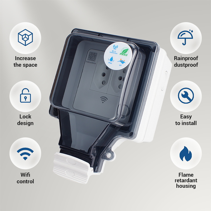Avoir Tuya Wifi Smart Socket I – обзор и цена Outdoor Power Outlet Wifi