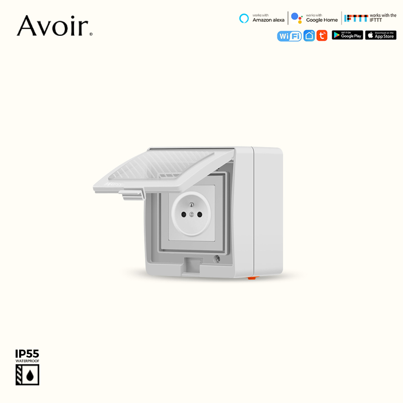 Avoir IP55 Tuya Wifi Electrica – обзор и цена Outdoor Power Outlet Wifi