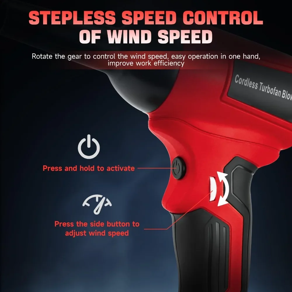 Electric Cordless Turbo Blower – обзор и цена Leaf Blower Cordless