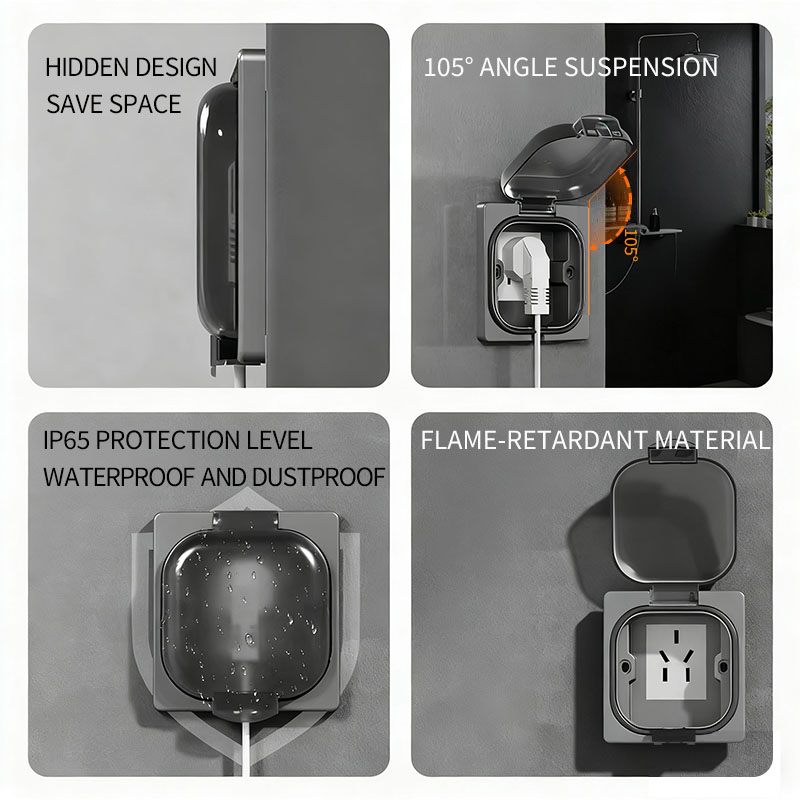IP65 Waterproof Outdoor Socket – обзор и цена Outdoor Power Receptacle