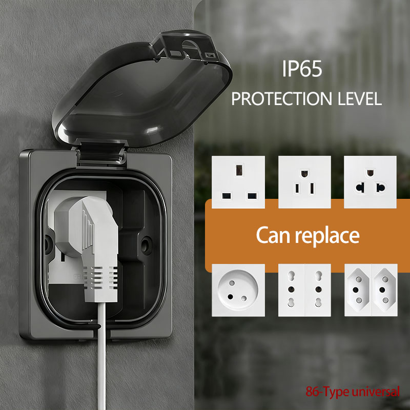 IP65 Waterproof Outdoor Socket – обзор и цена Outdoor Power Receptacle