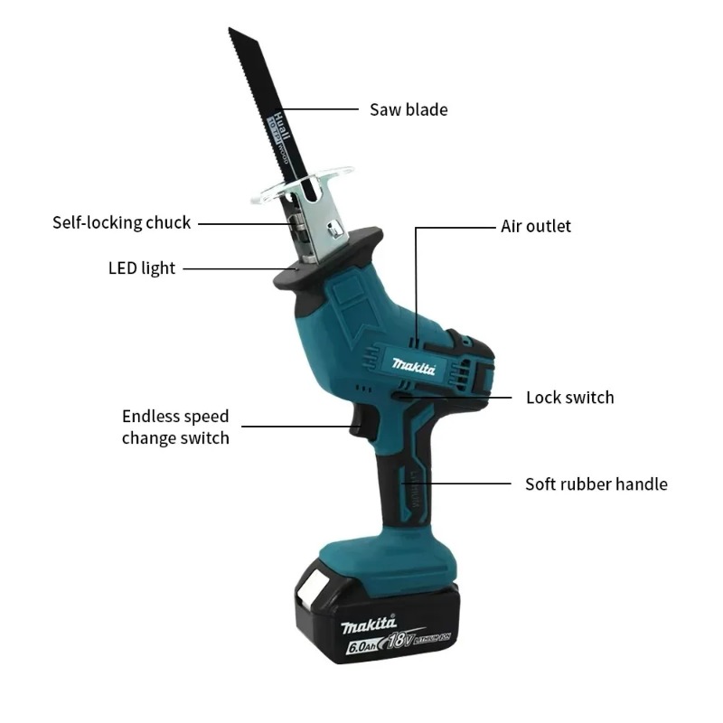 Makita ML-505 Cordless Recipro – обзор и цена Pole Saw Cordless