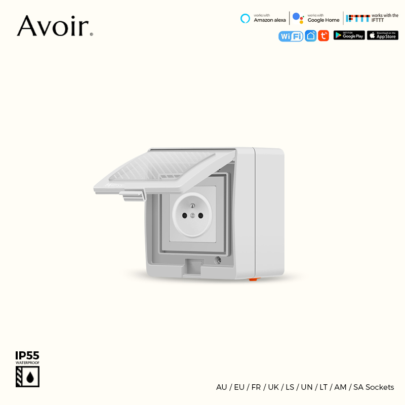 Avoir Tuya Smart Waterproof Wi – обзор и цена Outdoor Power Outlet Wifi