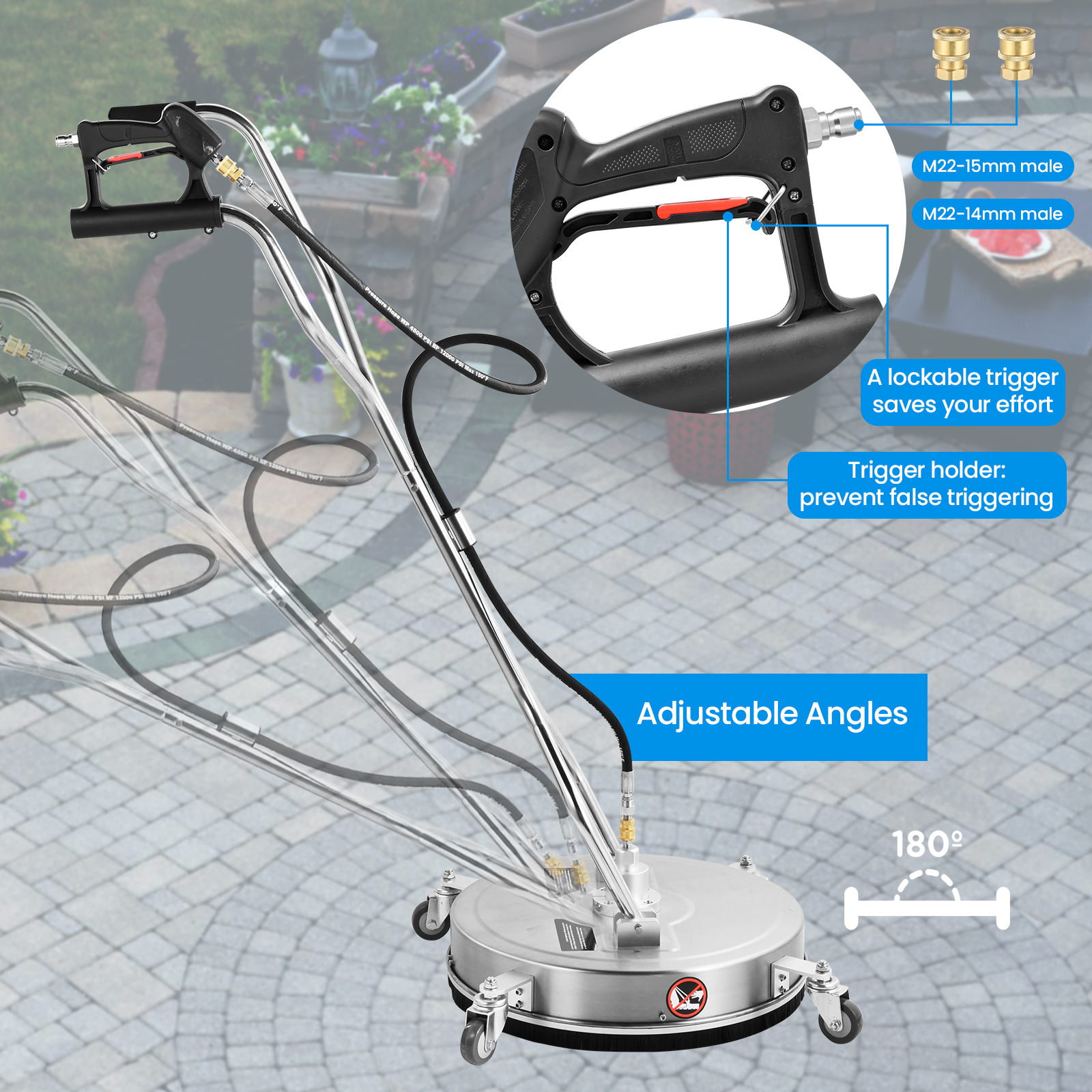 20 Inch Pressure Washer Floor  – обзор и цена Outdoor Power Wheels