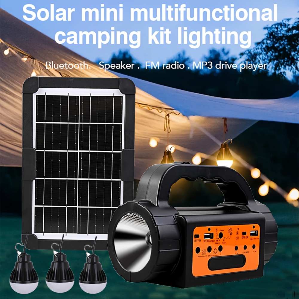 Solar Rechargeable Camping Lig – обзор и цена Outdoor Powerbank