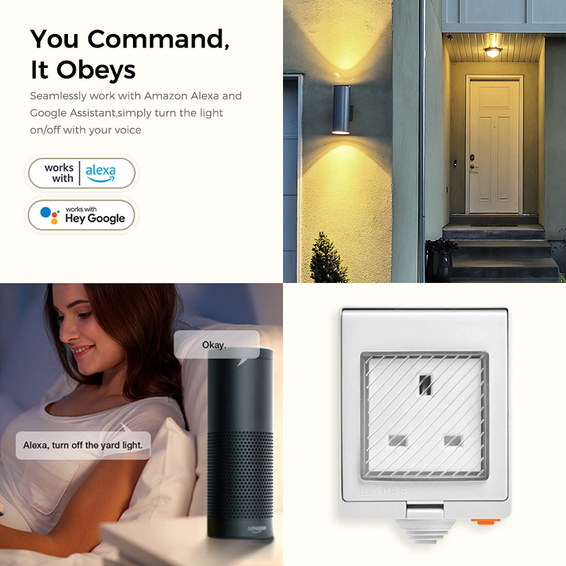 Avoir IP55 Tuya Wifi Smart Wat – обзор и цена Outdoor Power Outlet Wifi