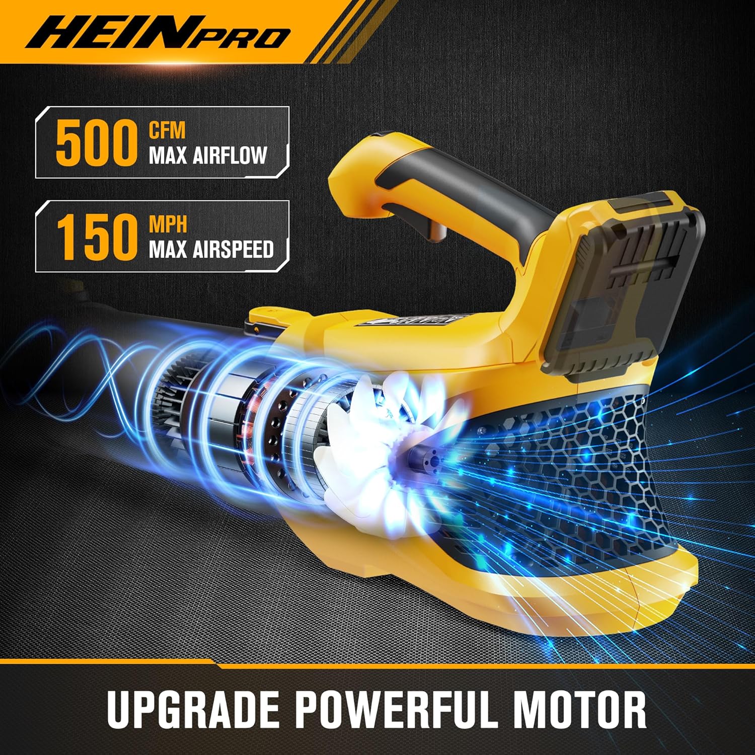 500CFM 150MPH Cordless Leaf Bl – обзор и цена Leaf Blower Cordless