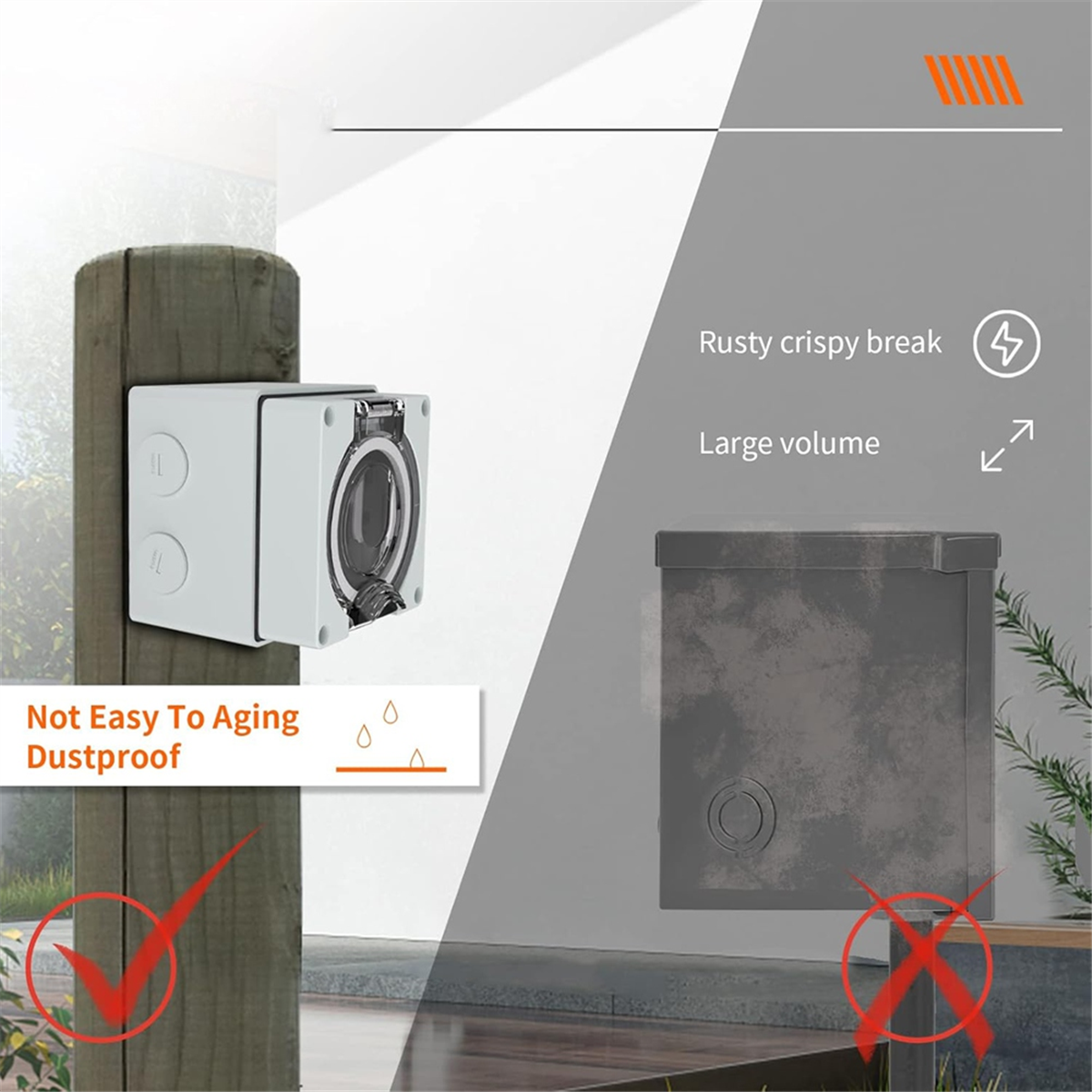 AT16 50Amp Power Outlet Box,12 – обзор и цена Outdoor Power Receptacle