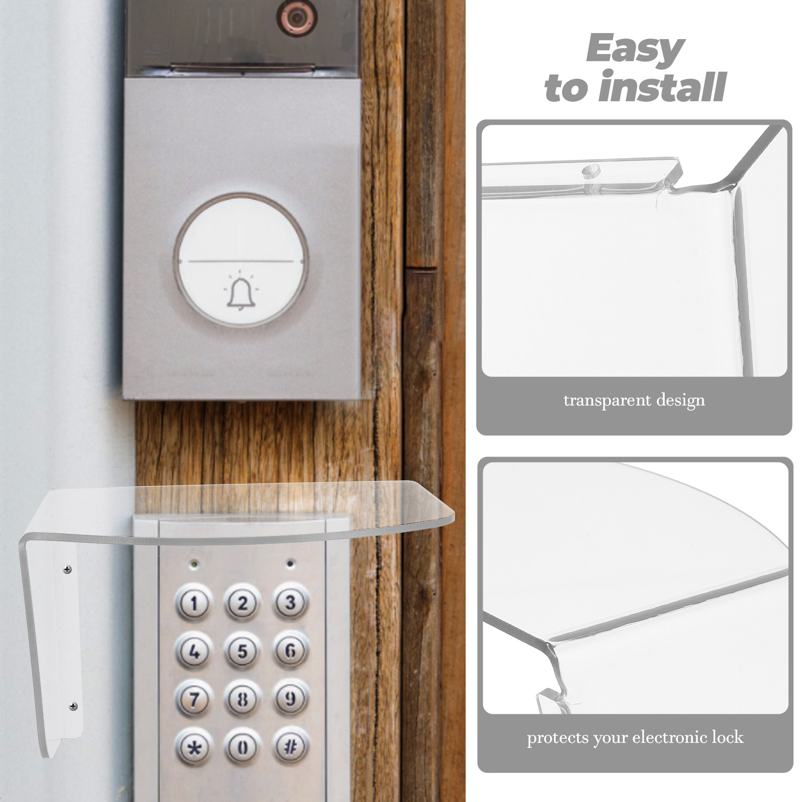 Electronic Door Lock Cover Rai – обзор и цена Outdoor Power Outlet Cover