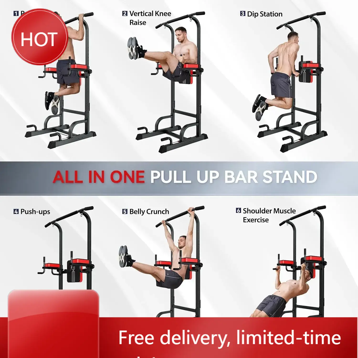 Power Tower Dip Station Pull U – обзор и цена Outdoor Power Tower Pull Up Bar