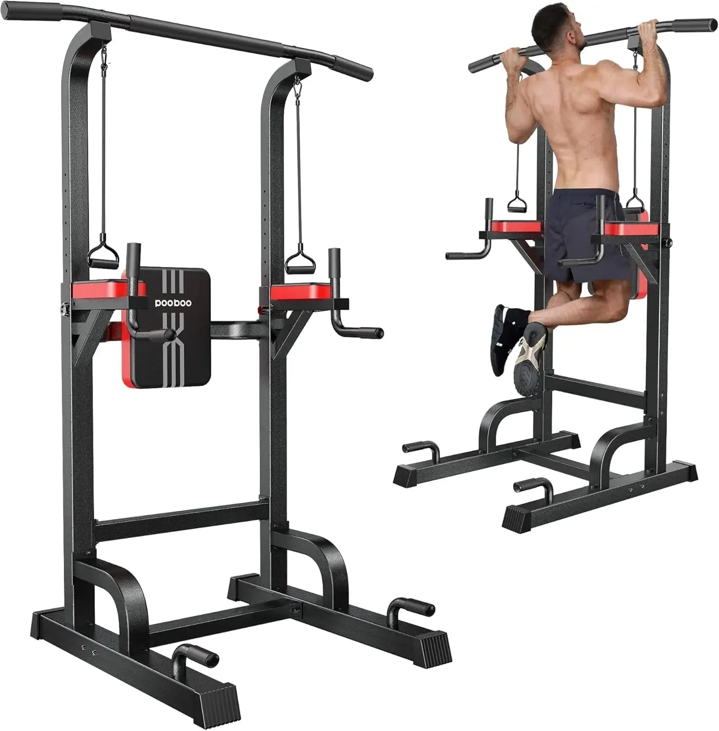 Power Tower Dip Station Pull U – обзор и цена Outdoor Power Tower Pull Up Bar