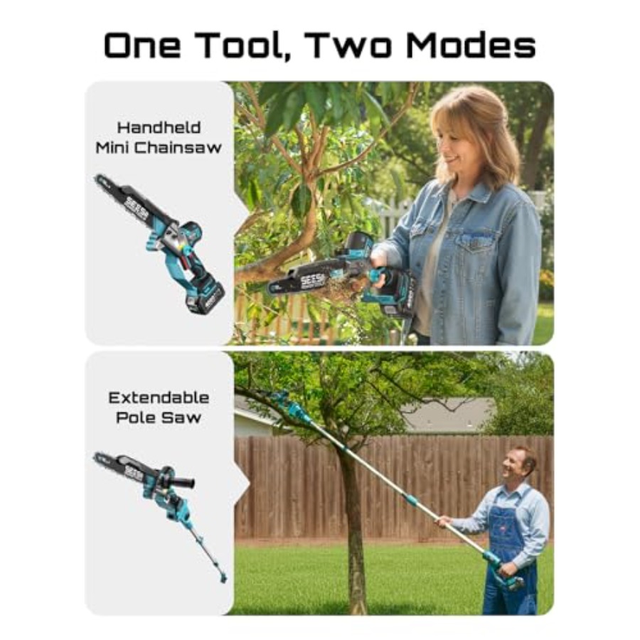 10-Inch 2-in-1 Cordless Pole S – обзор и цена Pole Saw Cordless