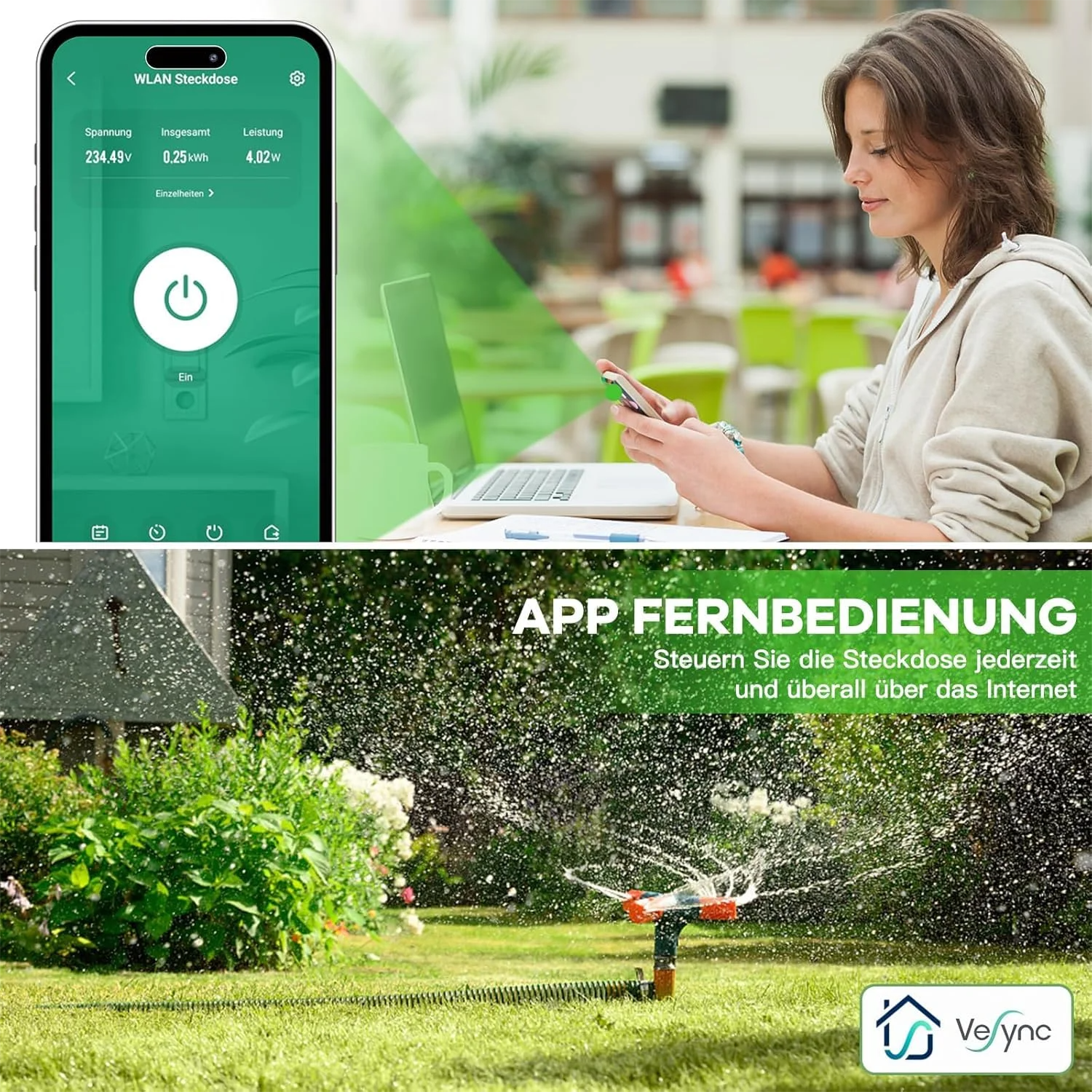 16A WiFi EU Socket Smart Outdo – обзор и цена Outdoor Power Outlet Wifi