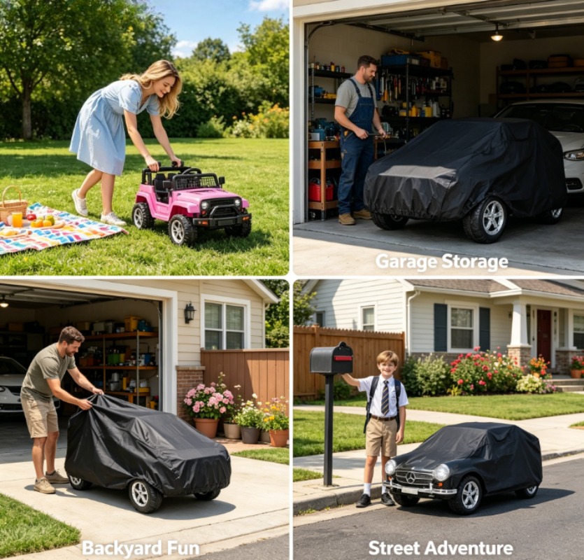 Outdoor Toy Car Cover 210D UV  – обзор и цена Outdoor Power Wheels