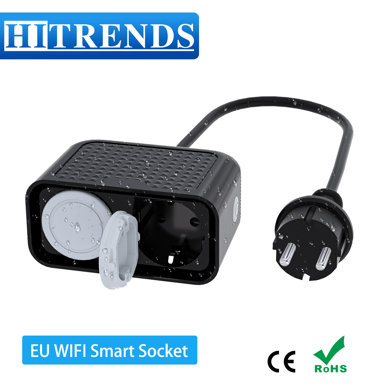 EU WIFI Smart Power Socket Out – обзор и цена Outdoor Power Outlet Wifi